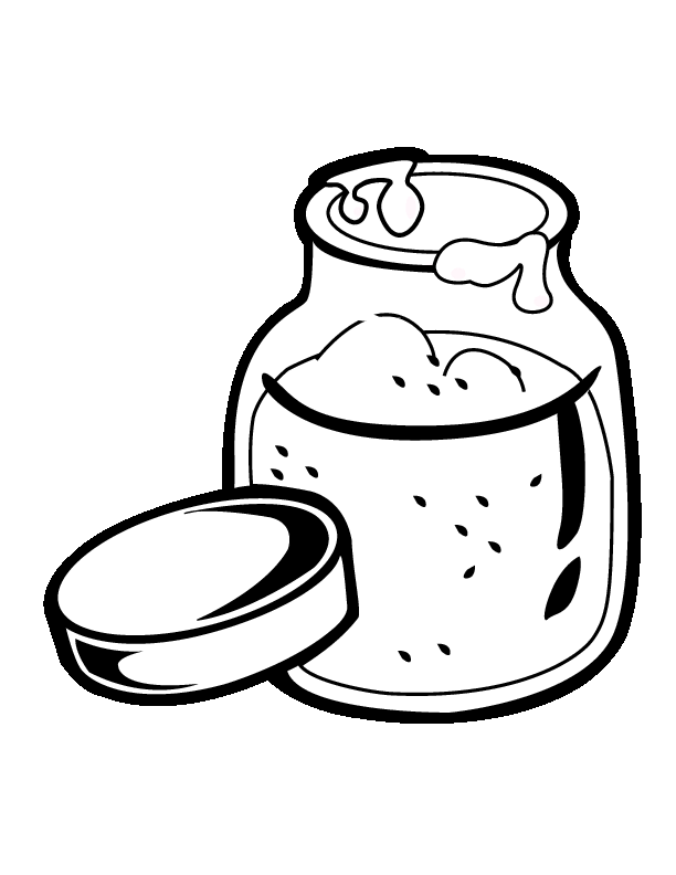 am jar Colouring Pages