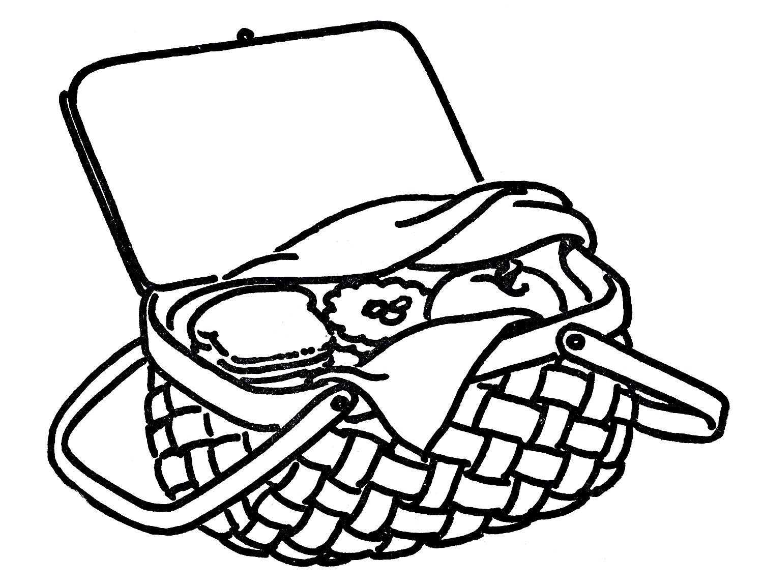 Images Of Picnic Baskets - ClipArt Best
