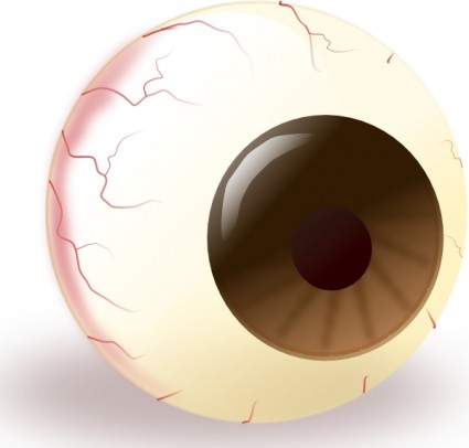 Brown Eye clip art Vector clip art - Free vector for free download