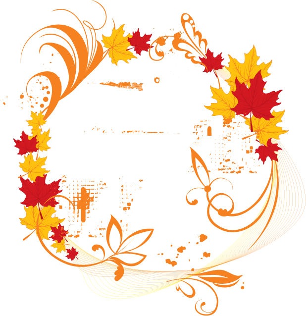 Free Vector Autumn Elegant Frame Backgrounds For PowerPoint ...