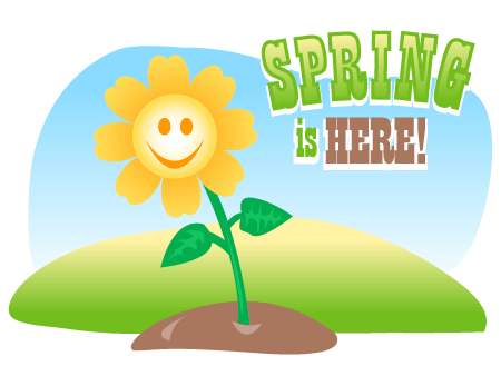 Gallery For > First Day Of Spring Clipart