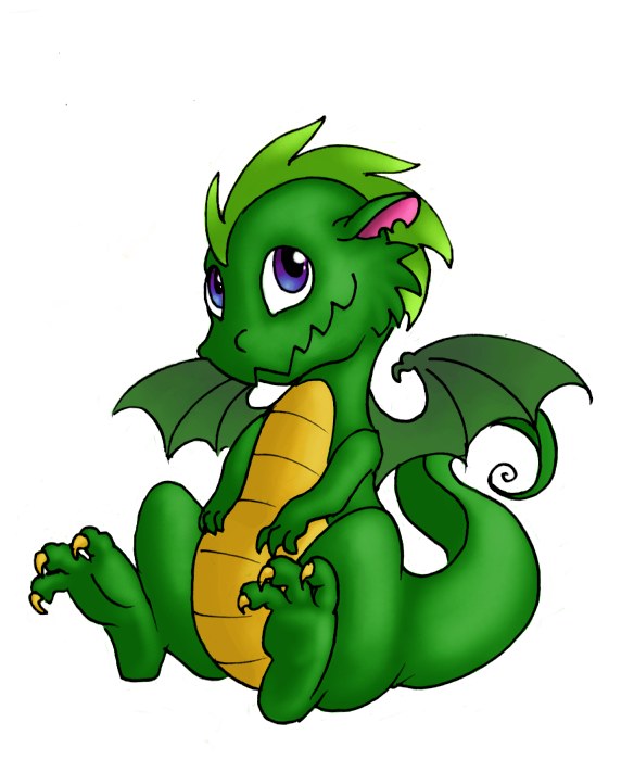 Cute Anime Dragons - ClipArt Best