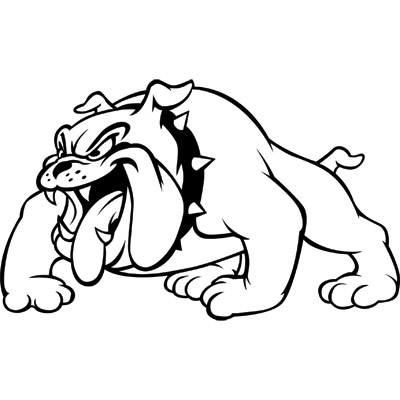 Pix For > Bulldog Mascot Logo