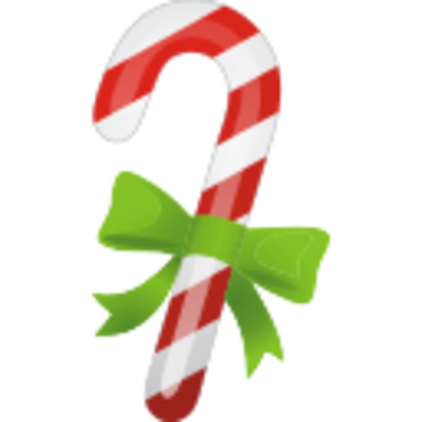 Christmas Candy Cane image - vector clip art online, royalty free ...
