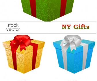 Christmas Gift Boxes Vector Set | Free Vector Graphics & Art ...