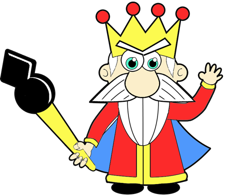 Mean King Cartoon | Clipart Panda - Free Clipart Images