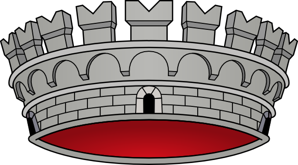 Crown Castle clip art - vector clip art online, royalty free ...