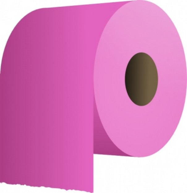Toilet Paper Roll clip art Vector | Free Download
