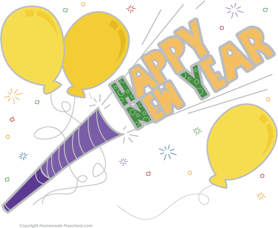 Free New Year's clipart