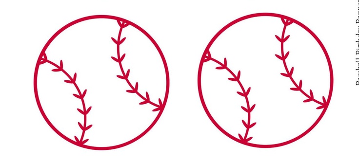 printable baseballs 2 | Baseball | Pinterest