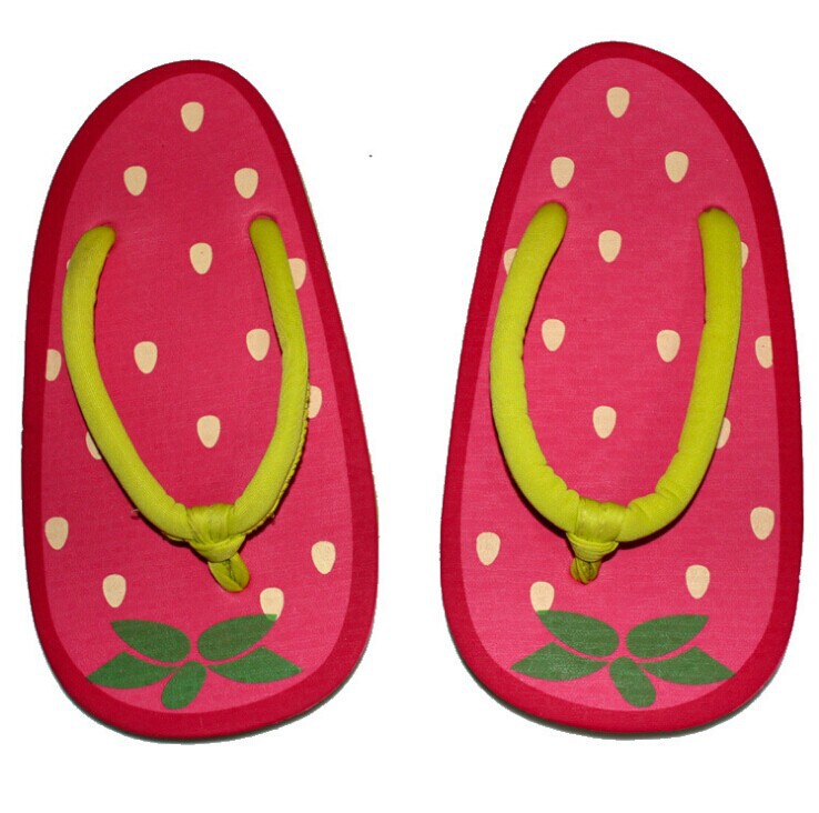 Hot Sale!!! 2014 Summer New Pattern Fruit Cartoon Slippers Girls ...