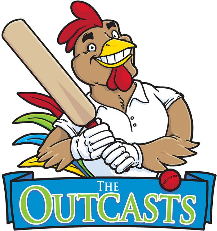 Cartoon Cricket Club Logo - Cartoons, Illustration and Graphic ...