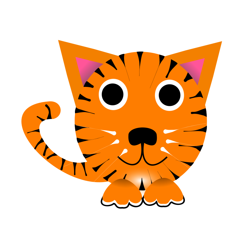 Clipart - Chinese zodiac tiger