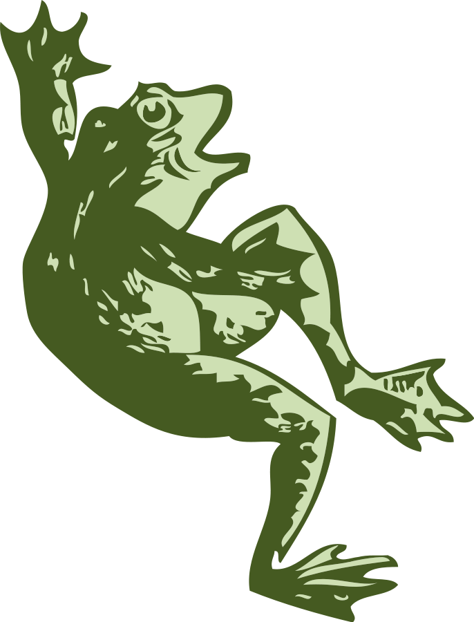 Dancing Frog Clipart, vector clip art online, royalty free design ...