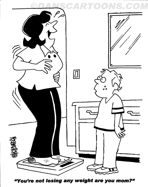 Health Exercise Cartoon 31 - CARTOONS | CUSTOM ILLUSTRATIONS