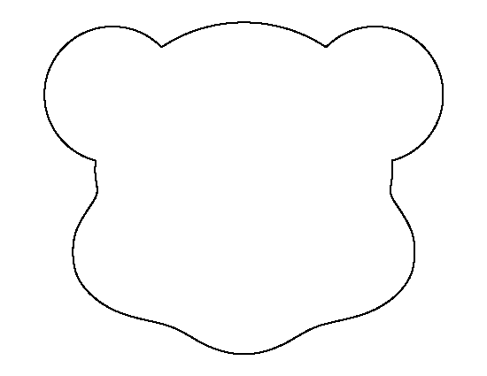 teddy-bear-head-outline-cliparts-co