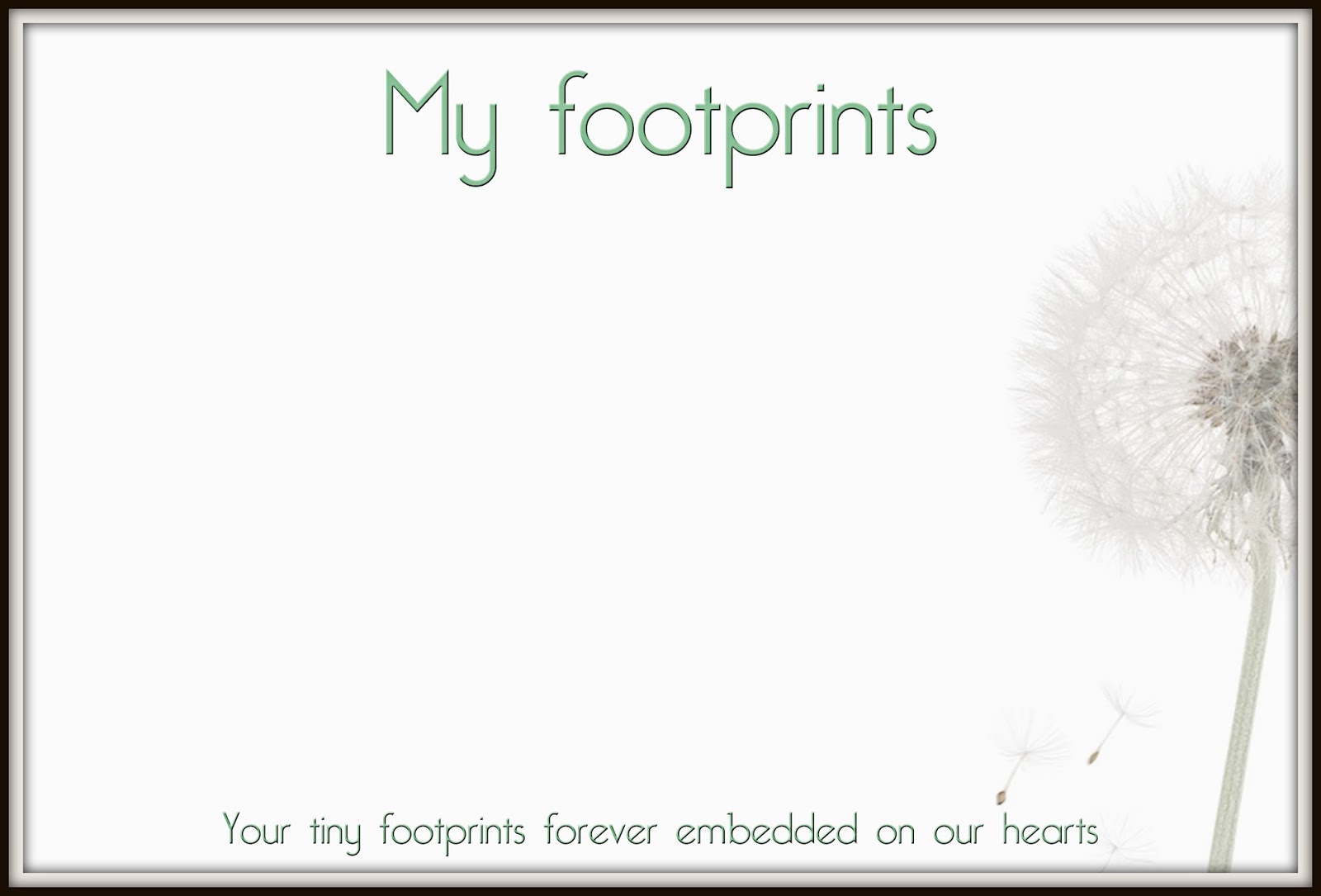 Footprint Template Printable Cliparts.co
