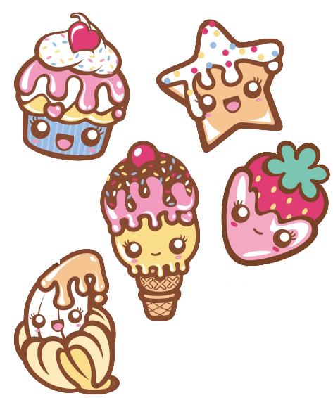 Strawberry Cupcake With Sprinkles And Cherry Icon - Free Icons
