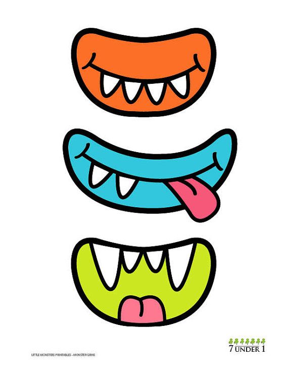 Little Monster Party Decorations Monster eyes by 7under1designs ...
