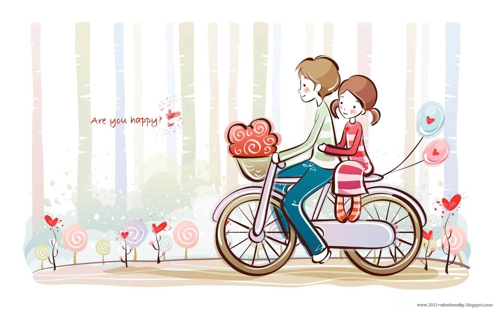 Love Couple Cartoon Images HD Wallpaper - Extreme Wallpapers
