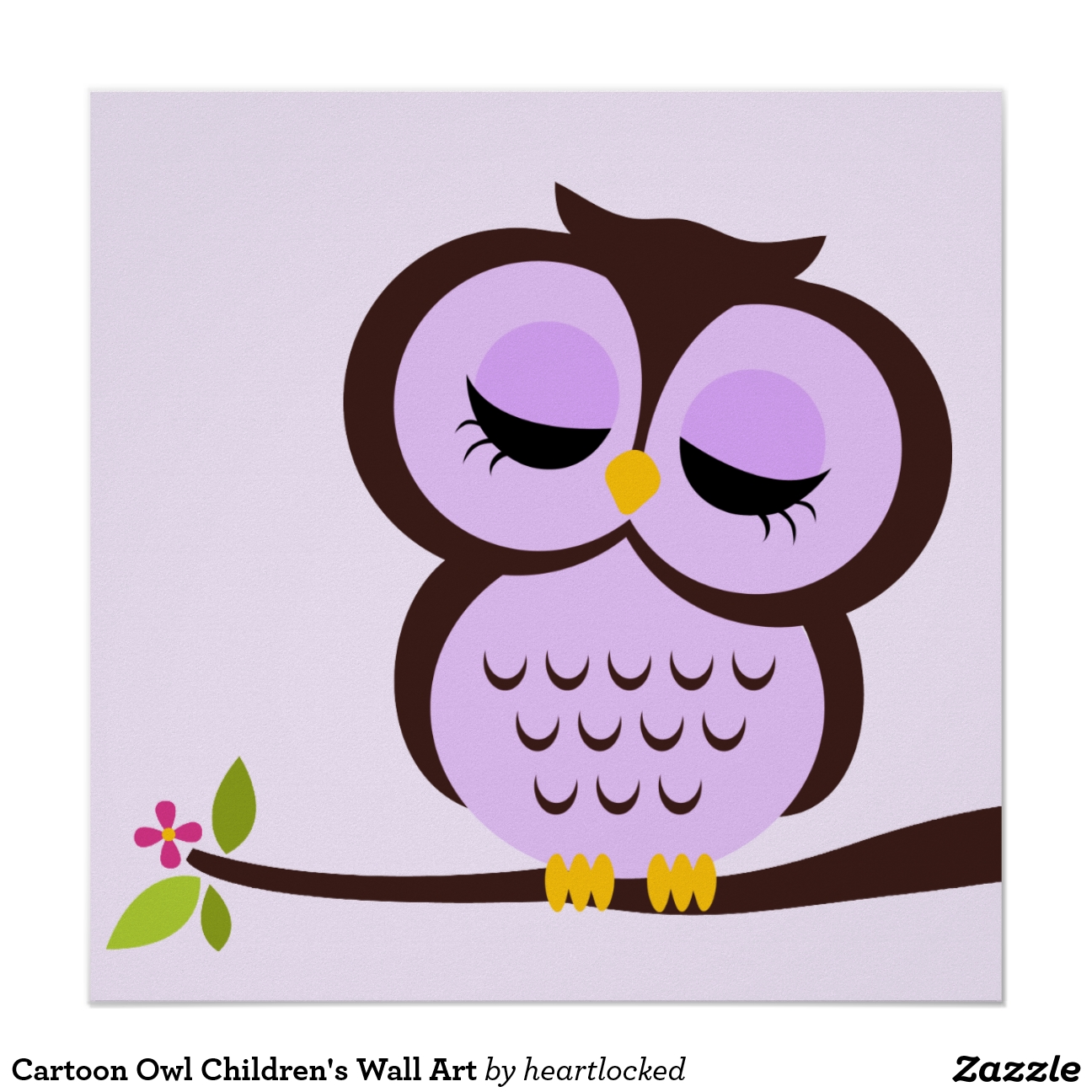 Cartoon Owl Art, Cartoon Owl Paintings & Framed Artwork by Cartoon ...