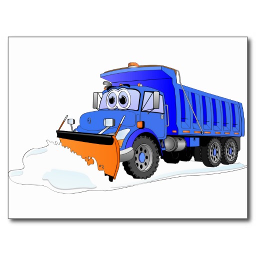 clip art snow plow truck free - photo #1
