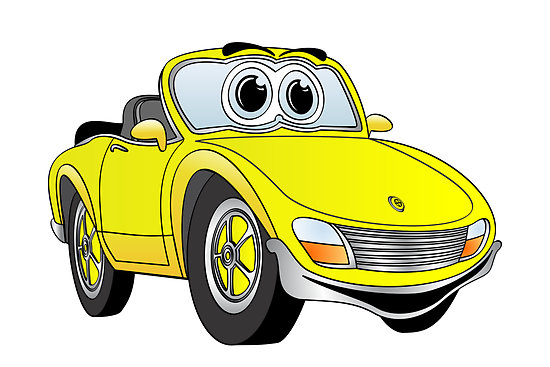 Yellow Convertible Sports Car Clip Art Car Pictures
