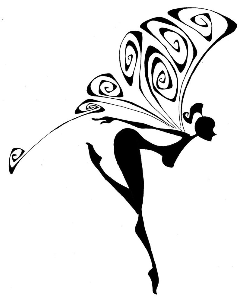 silhouette fairy by MARC0F on deviantART