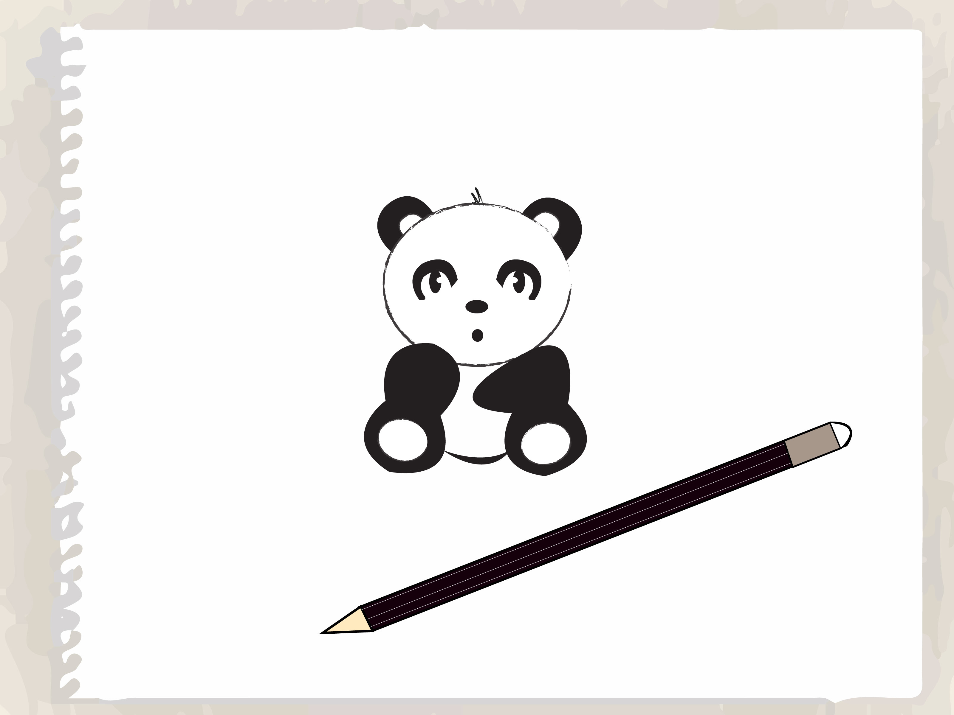 How to Draw a Cartoon Panda: 8 Steps (with Pictures) - wikiHow