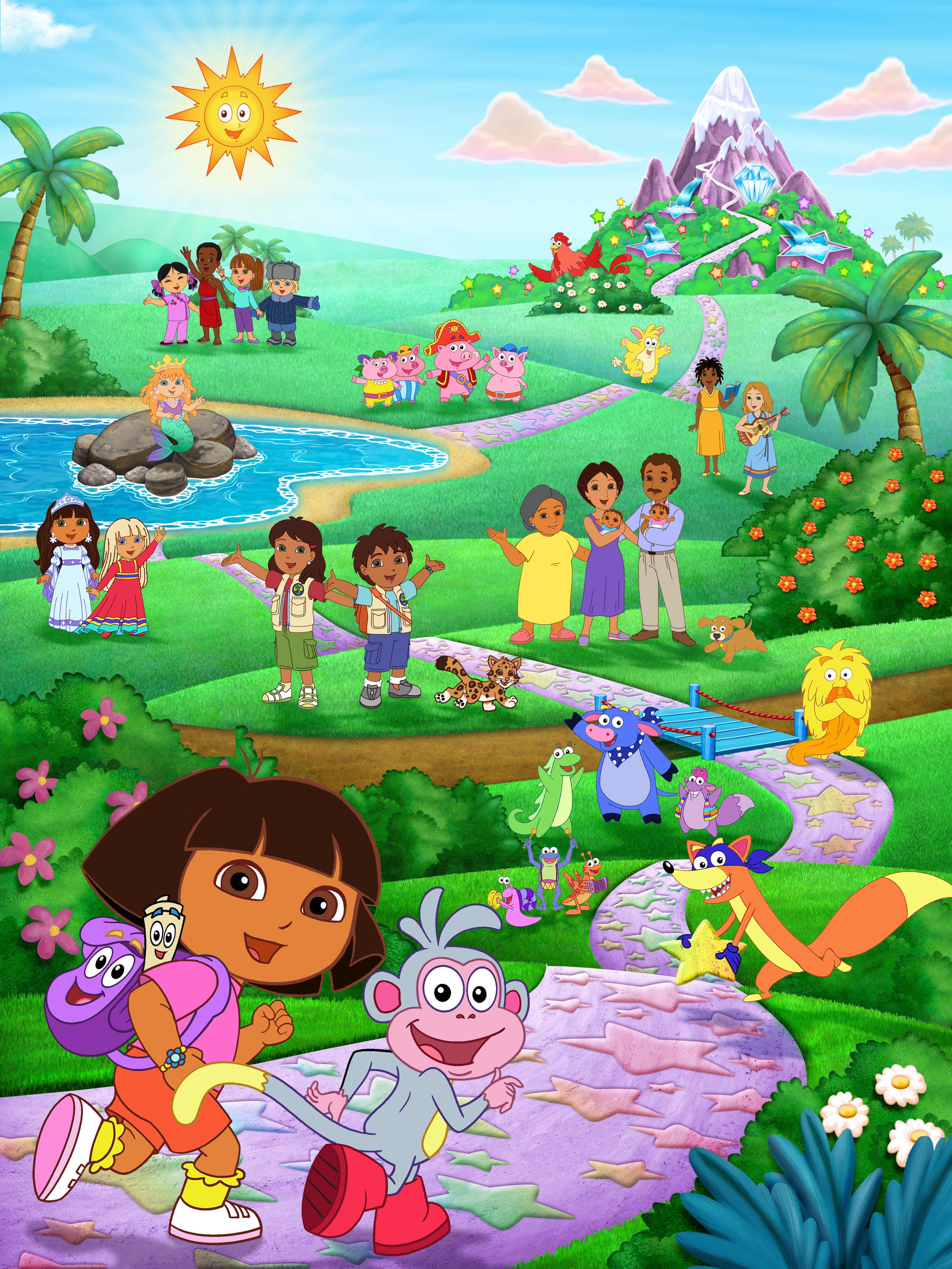 Dora the Explorer 10th Anniversary Wallpaper For Free Download ...