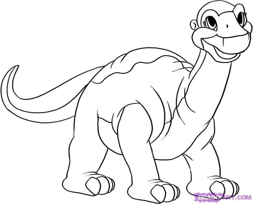 Land Before Time Coloring Pages - AZ Coloring Pages