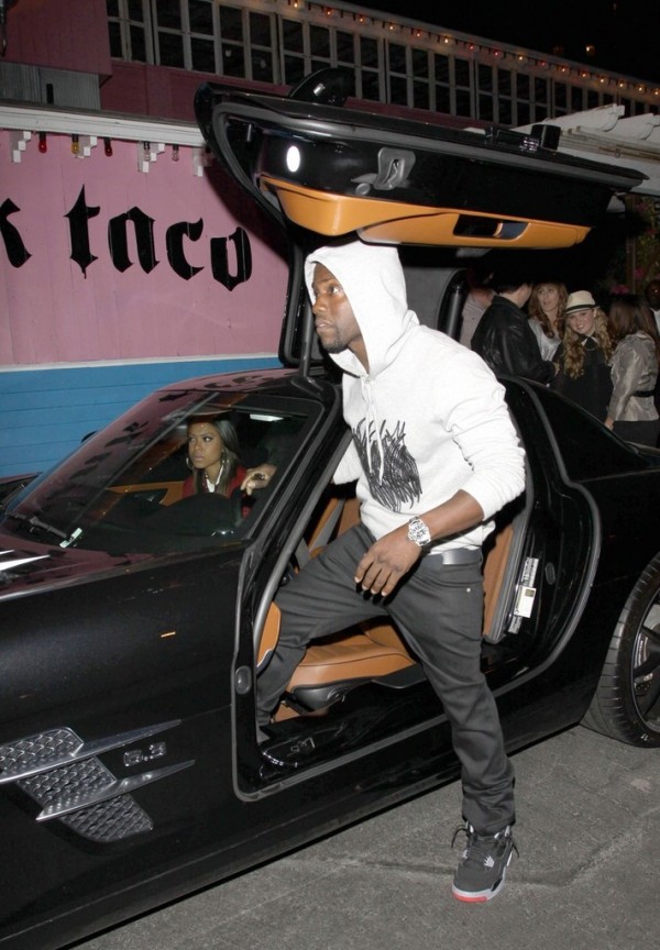 Kevin Hart Gets Flashy: Shows Off His New Mercedes SLS | Celebrity ...