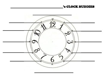 Clock-Buddies-Partner-Worksheet-298552 Teaching Resources ...