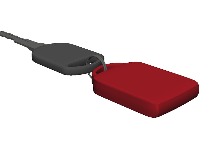 Car Key Fob 3D Model Download | 3D CAD Browser