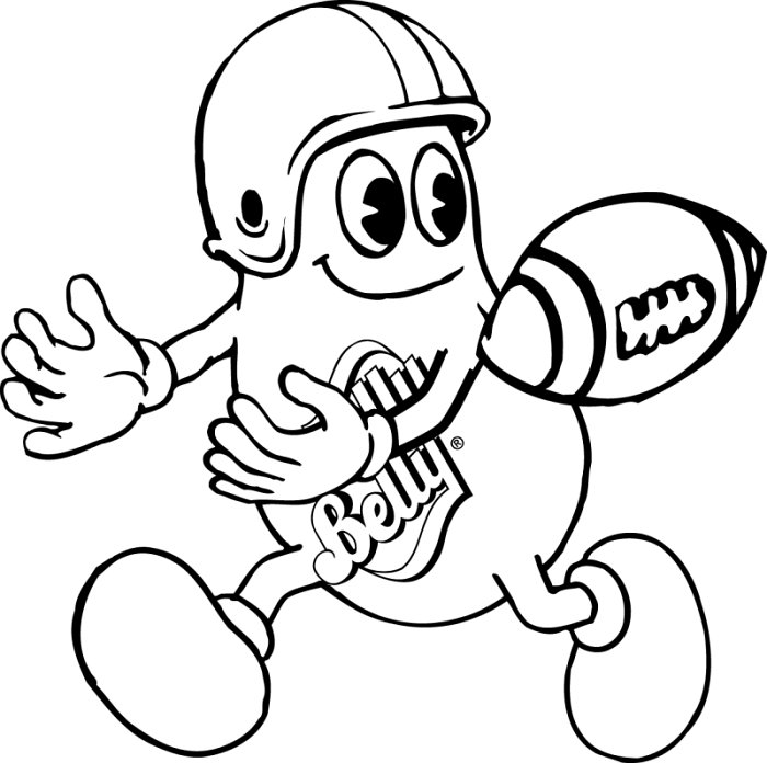 football coloring pages free printable | The Coloring Pages