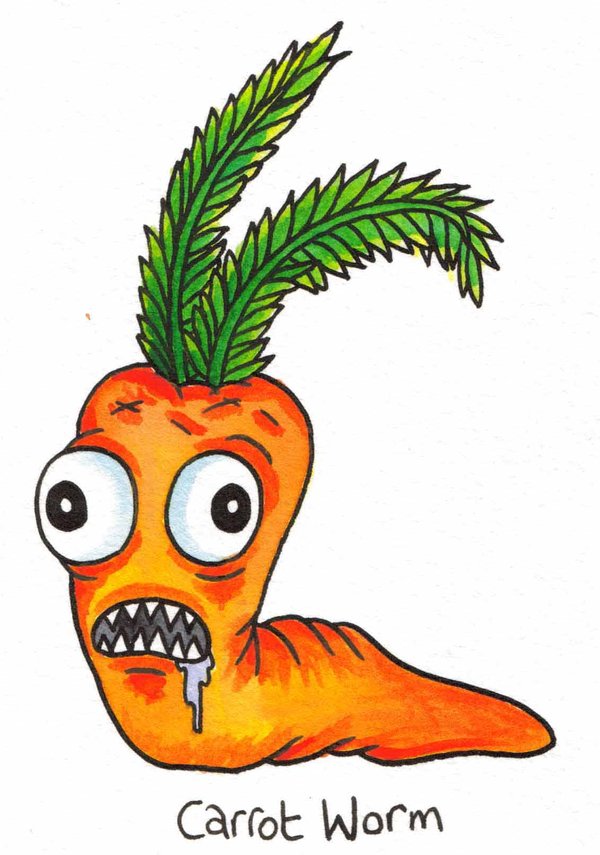 Carrot Worm by venkman-project on deviantART