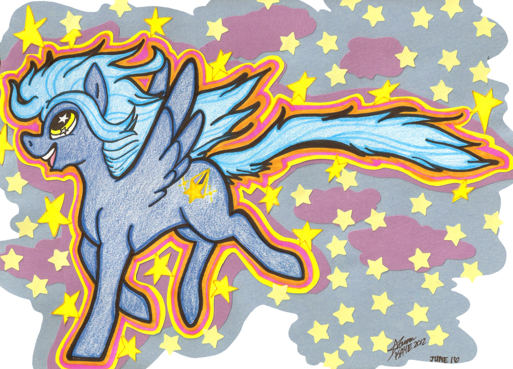 Shootingstar Pony by SimplySassfras on deviantART