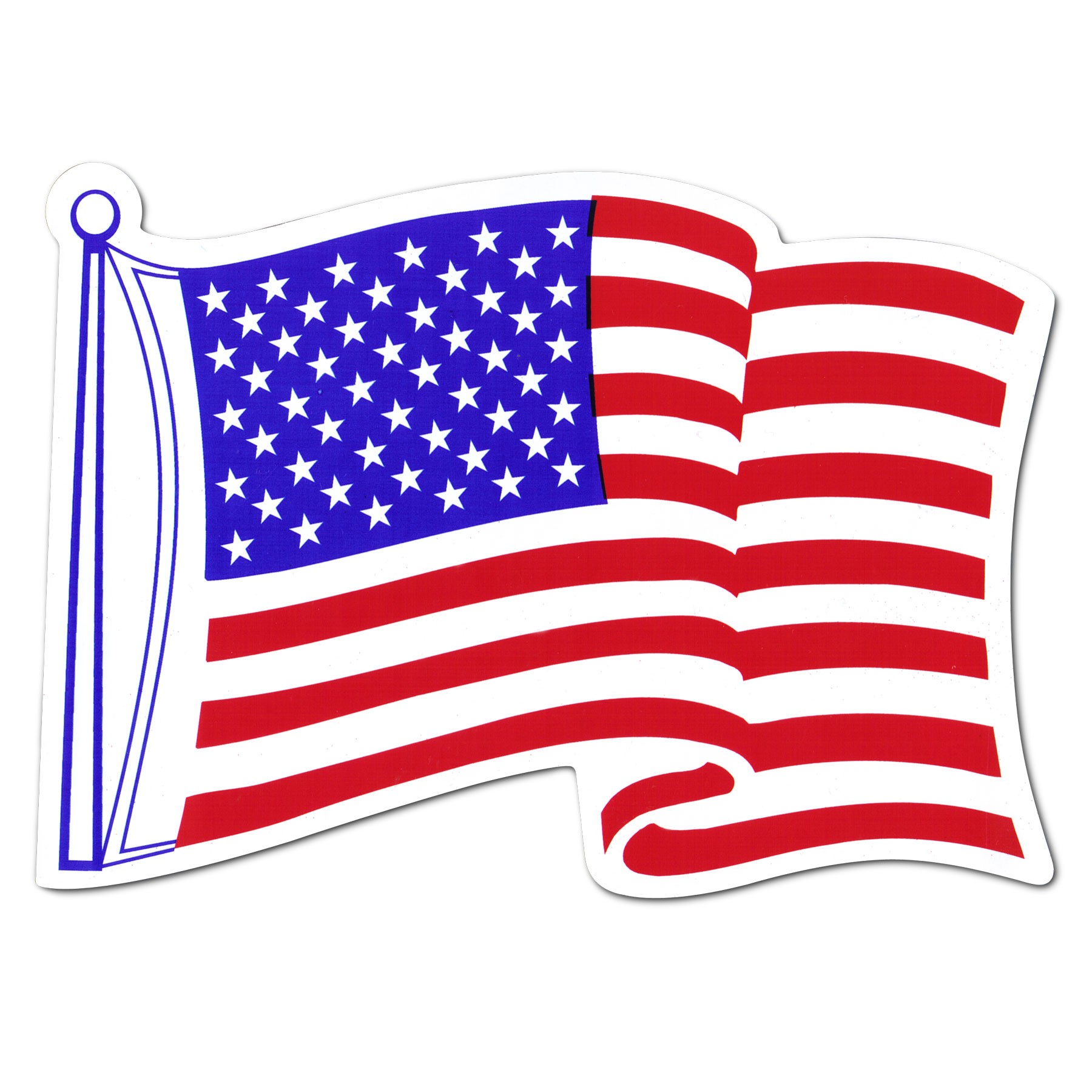 American Car Flag Magnet - ClipArt Best - ClipArt Best