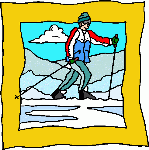 cross-country_skiing_1 clipart - cross-country_skiing_1 clip art