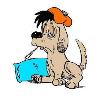 Sick Dog Clip Art Images & Pictures - Becuo