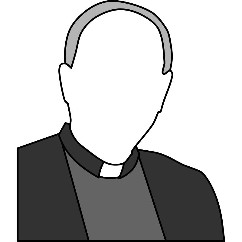 Clipart - priest