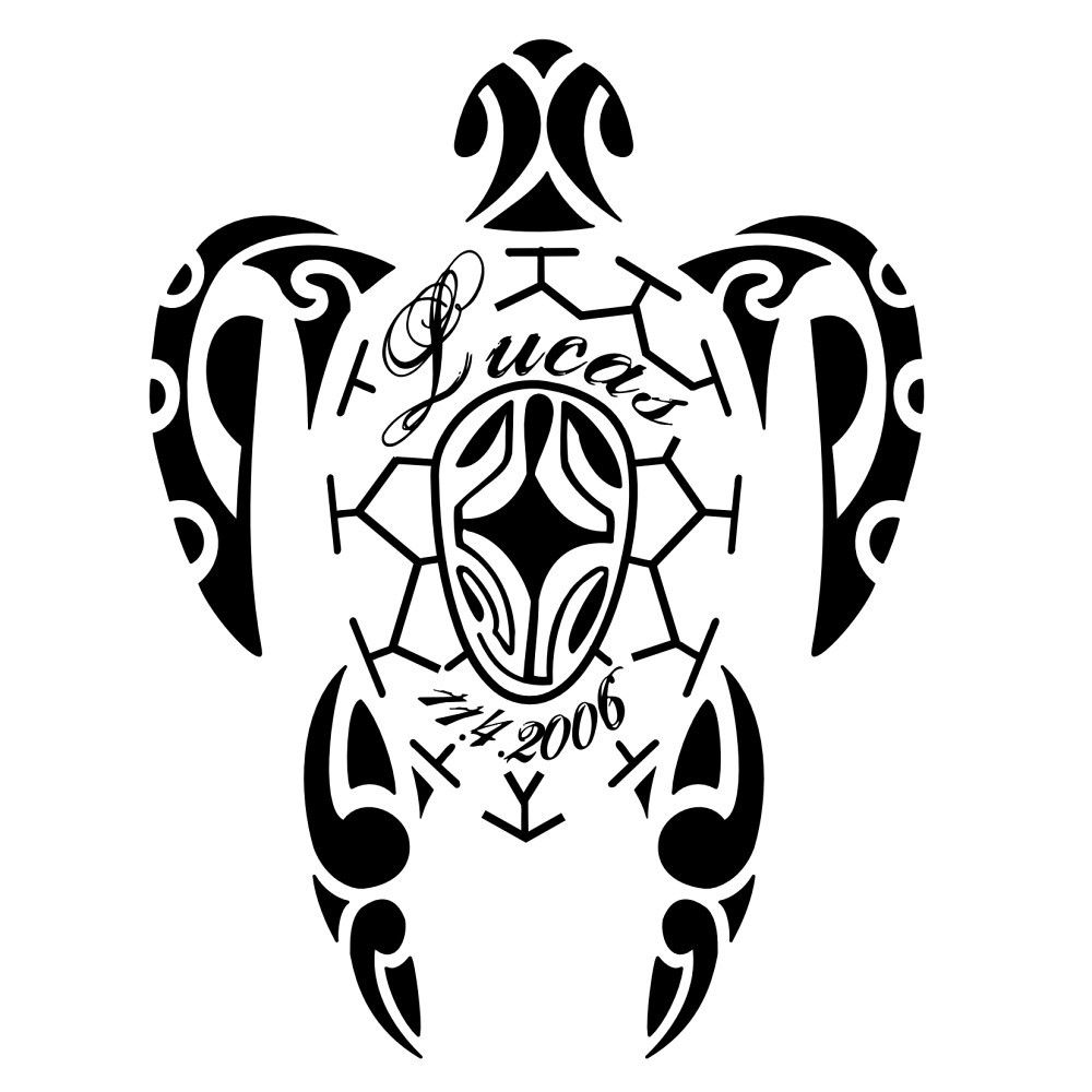 Tribal Sea Turtle Tattoo | Clipart Panda - Free Clipart Images