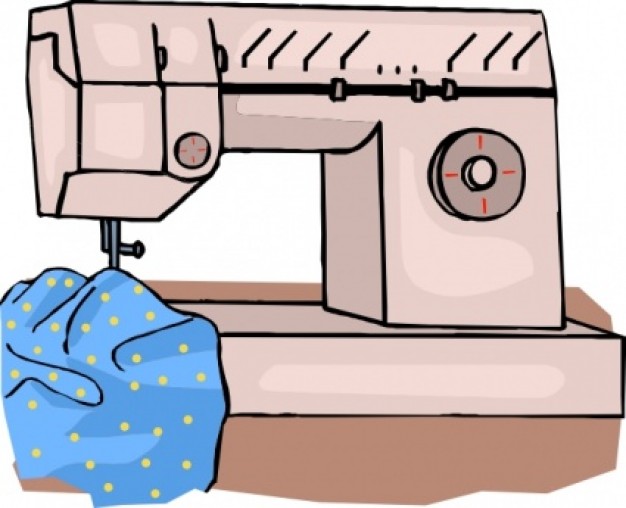 Sewing Machine clip art Vector | Free Download