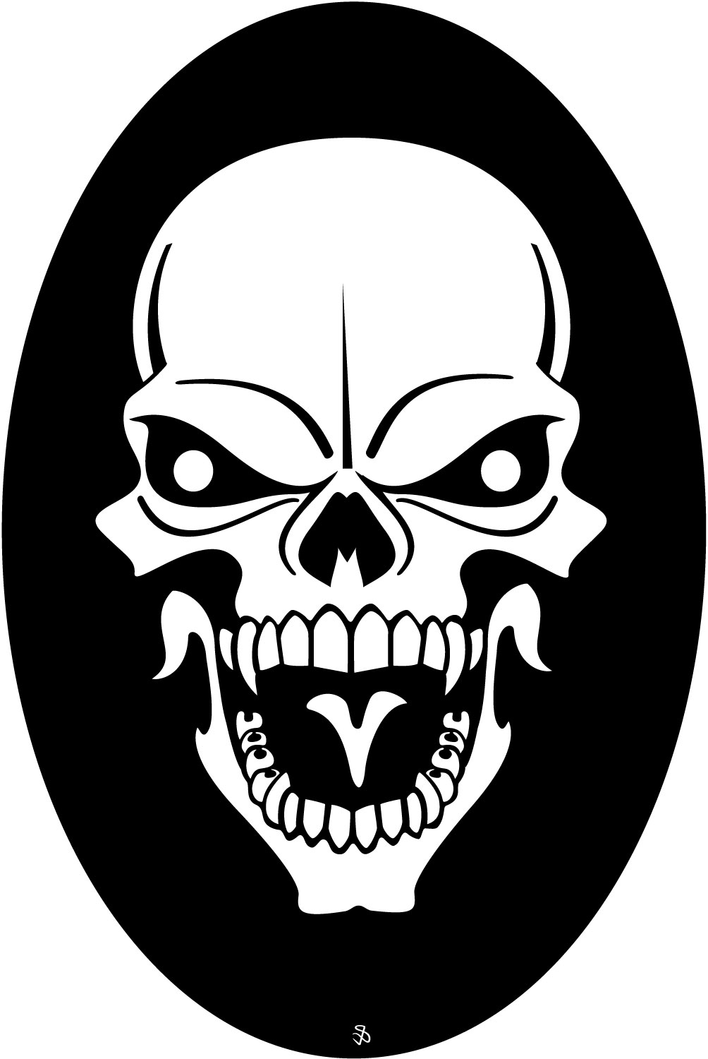Vector Evil Skull Art Images Ajilbabcom Portal - ClipArt Best ...