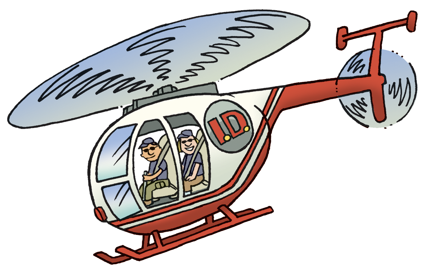 free clipart cartoon helicopter - photo #14