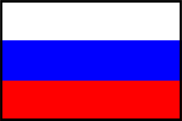 Flag Of Russia Bordered clip art - vector clip art online, royalty ...