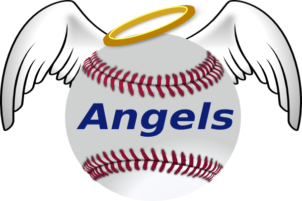 Angel Baseball clip art - vector clip art online, royalty free ...