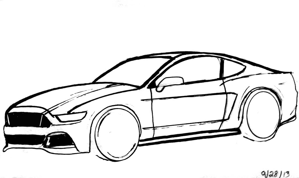 clipart ford mustang car - photo #18