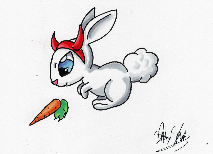 Cute Evil Bunny Cartoon Images & Pictures - Becuo