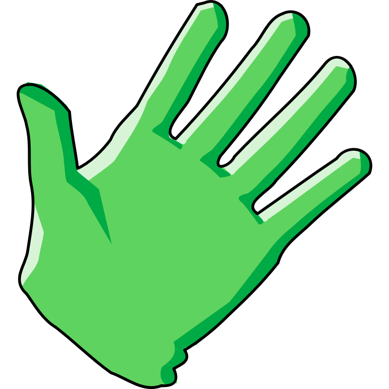 Clipart - Cleaning glove